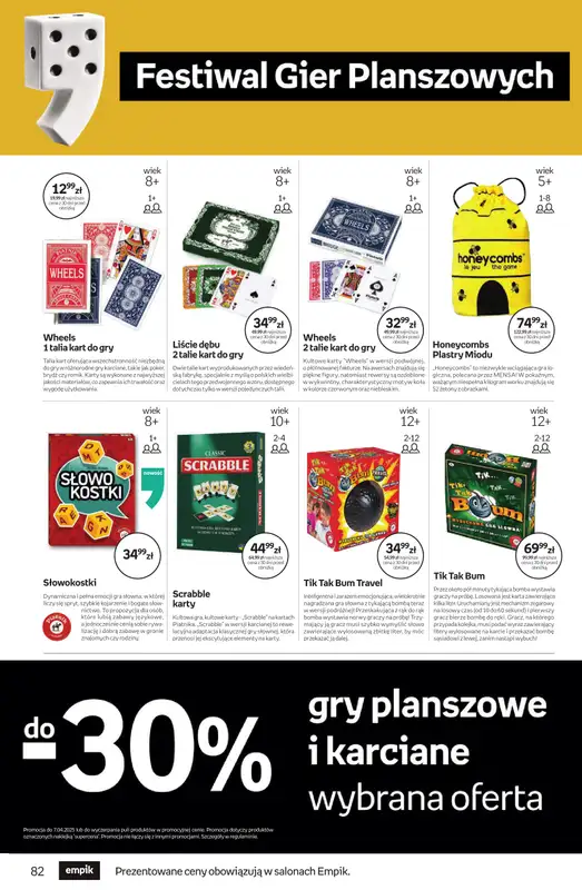 Empik - gazetka promocyjna Tom kultury: zabawki od środy 25.03 do wtorku 07.04 - strona 10