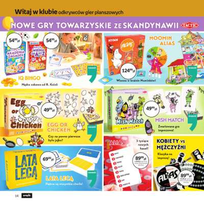 Empik - gazetka promocyjna Festiwal Gier Planszowych od środy 25.03 do wtorku 07.04 - strona 14