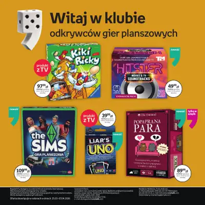 Empik - gazetka promocyjna Festiwal Gier Planszowych od środy 25.03 do wtorku 07.04 - strona 24