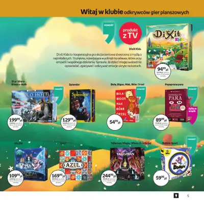 Empik - gazetka promocyjna Festiwal Gier Planszowych od środy 25.03 do wtorku 07.04 - strona 5