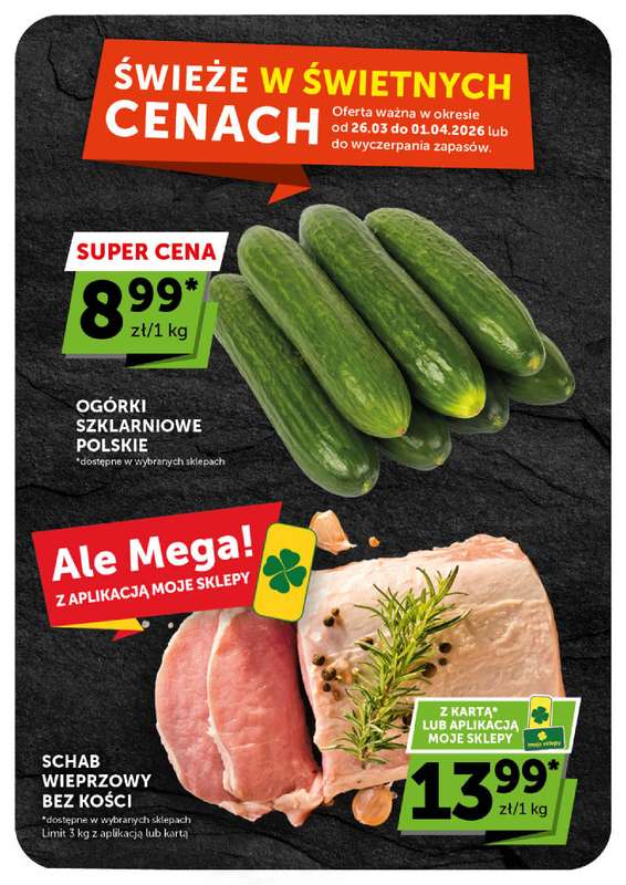 Groszek - gazetka promocyjna Gazetka Supermarket  do środy 01.04 - strona 4