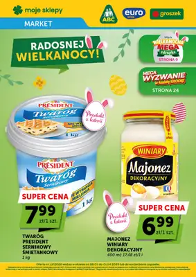 Euro Sklep - gazetka promocyjna Gazetka Market  do środy 01.04