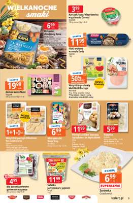 Leclerc - gazetka promocyjna Oferta E.Leclerc I Wielkanocne smaki od wtorku 24.03 do soboty 04.04 - strona 9