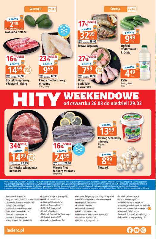Leclerc - gazetka promocyjna Oferta E.Leclerc I Wielkanocne smaki od wtorku 24.03 do soboty 04.04 - strona 24