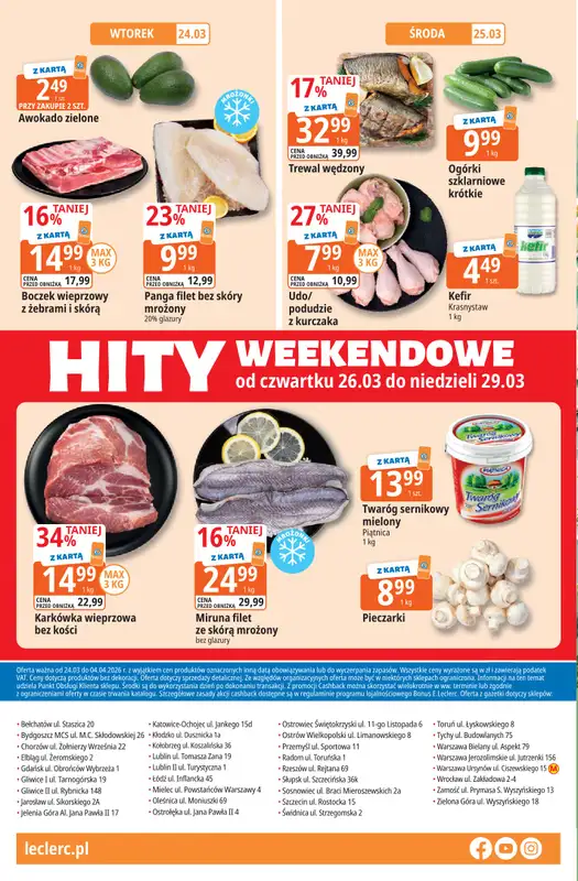 Leclerc - gazetka promocyjna Oferta E.Leclerc I Wielkanocne smaki od wtorku 24.03 do soboty 04.04 - strona 24