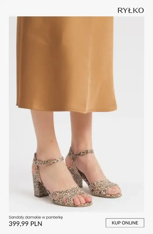 Ryłko - gazetka promocyjna Obuwie damskie PANTHER PRINT od środy 25.03  - strona 7