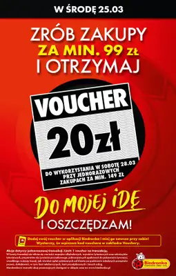 Biedronka - gazetka promocyjna Od poniedziałku, Z ladą tradycyjną od poniedziałku 23.03 do niedzieli 29.03 - strona 2