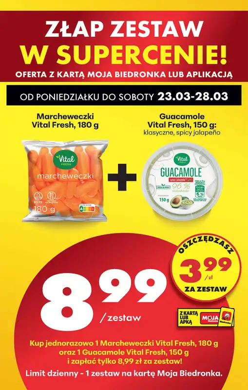 Biedronka - gazetka promocyjna Od poniedziałku, Z ladą tradycyjną od poniedziałku 23.03 do niedzieli 29.03 - strona 97