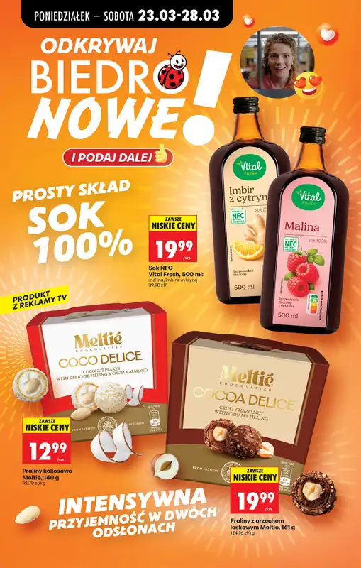 Biedronka - gazetka promocyjna Od poniedziałku, Z ladą tradycyjną od poniedziałku 23.03 do niedzieli 29.03 - strona 25