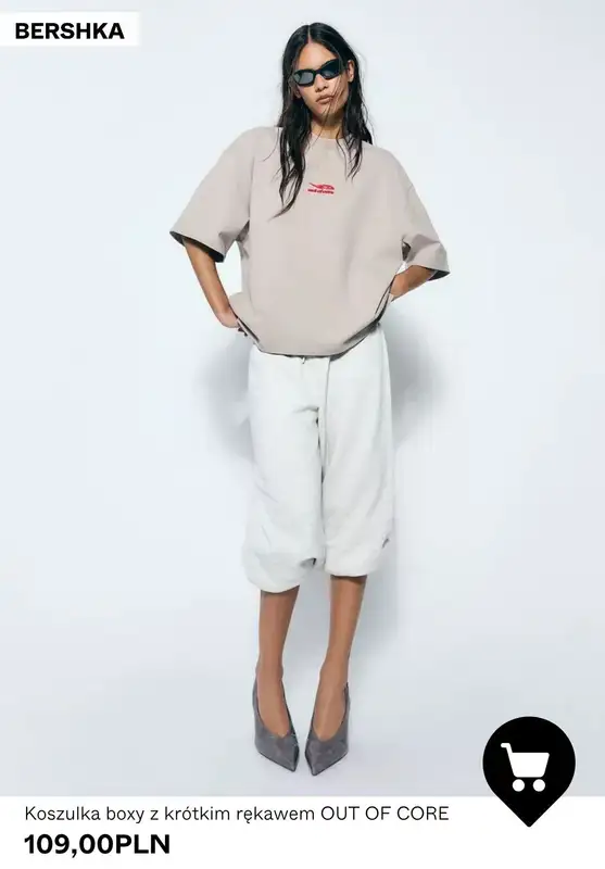 Bershka - gazetka promocyjna Kolekcja damska Out Of Core od środy 25.03  - strona 6