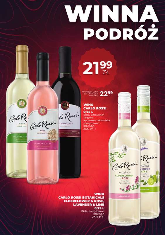 Duży Ben - gazetka promocyjna Gazetka alkoholowa Poznań - Cedrowa 2-12, Ściegiennego 55-67 lok. 61 od środy 25.03 do środy 01.04 - strona 4