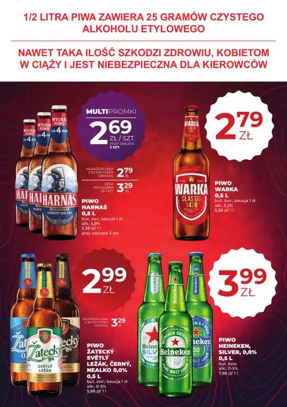 Duży Ben - gazetka promocyjna Gazetka alkoholowa Poznań - Cedrowa 2-12, Ściegiennego 55-67 lok. 61 od środy 25.03 do środy 01.04 - strona 3