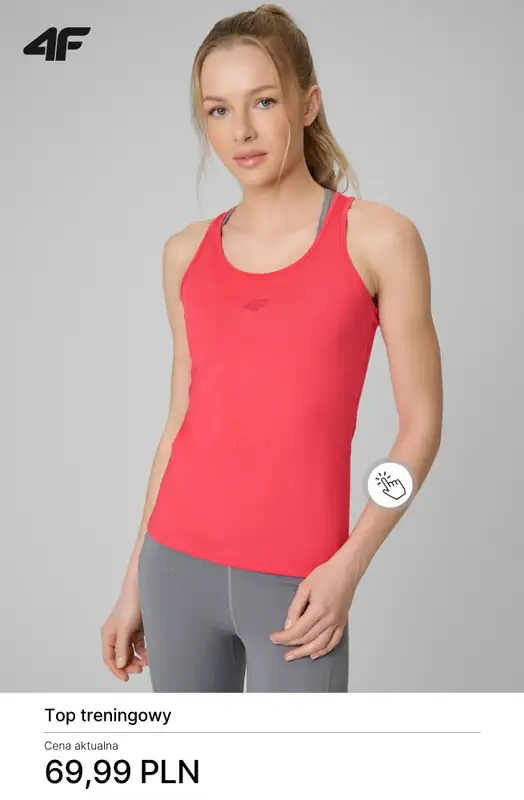 4F - gazetka promocyjna Kolekcja treningowa dla niej od środy 25.03  - strona 8