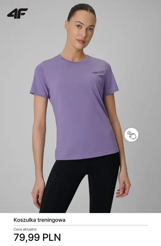 4F - gazetka promocyjna Kolekcja treningowa dla niej od środy 25.03  - strona 6