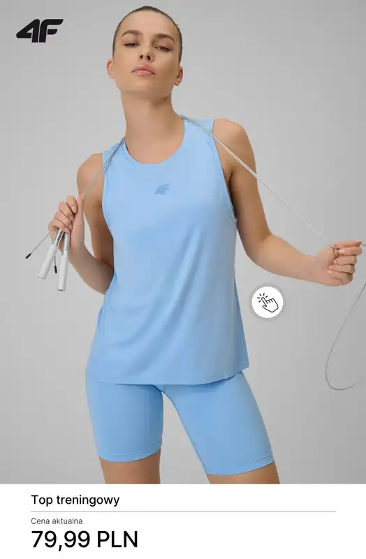 4F - gazetka promocyjna Kolekcja treningowa dla niej od środy 25.03  - strona 4