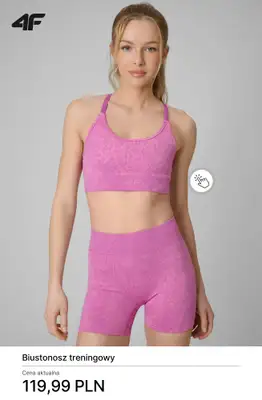 4F - gazetka promocyjna Kolekcja treningowa dla niej od środy 25.03  - strona 12