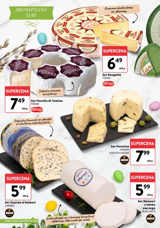 Intermarche - gazetka promocyjna Wielkanocne delikatesy  do wtorku 07.04 - strona 4