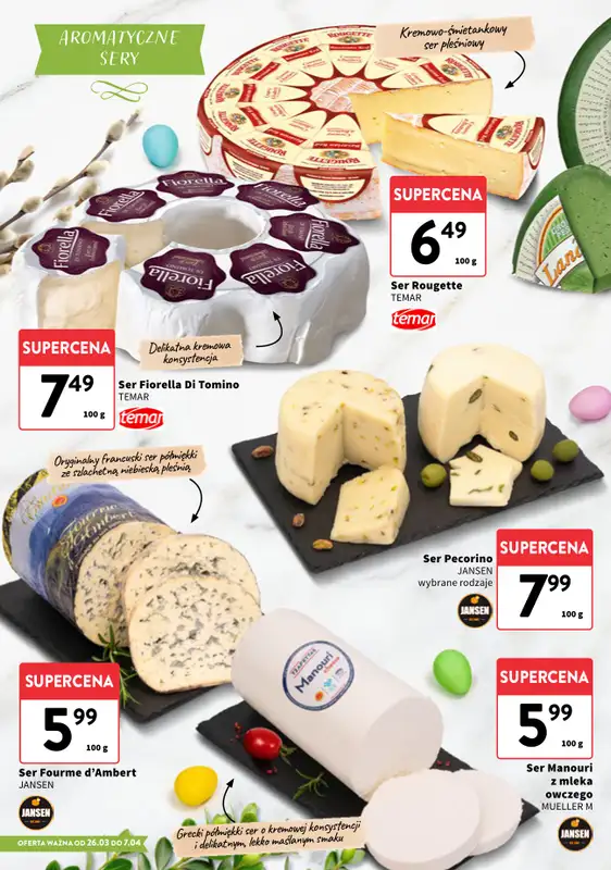Intermarche - gazetka promocyjna Wielkanocne delikatesy  do wtorku 07.04 - strona 4
