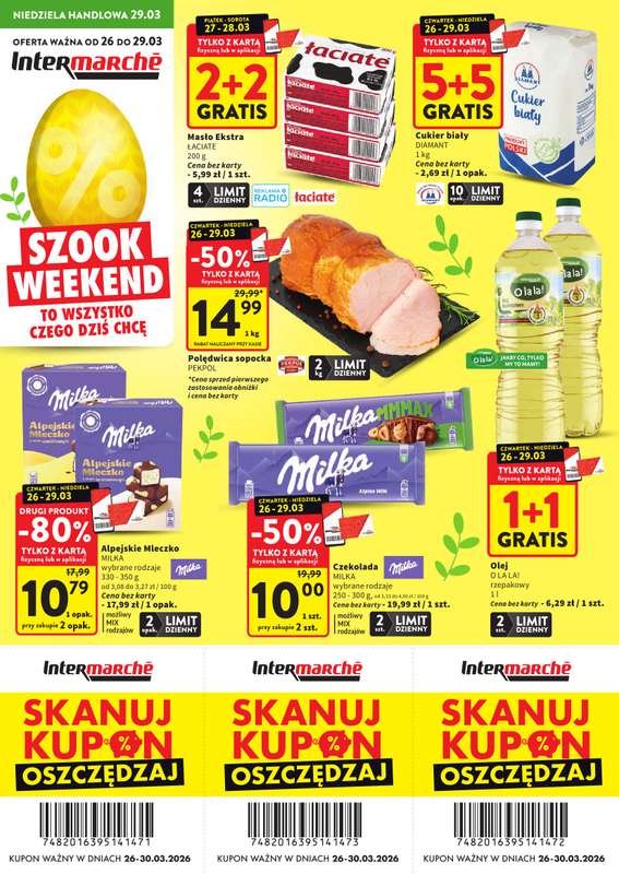 Intermarche - gazetka promocyjna Mega okazje  do poniedziałku 30.03 - strona 2