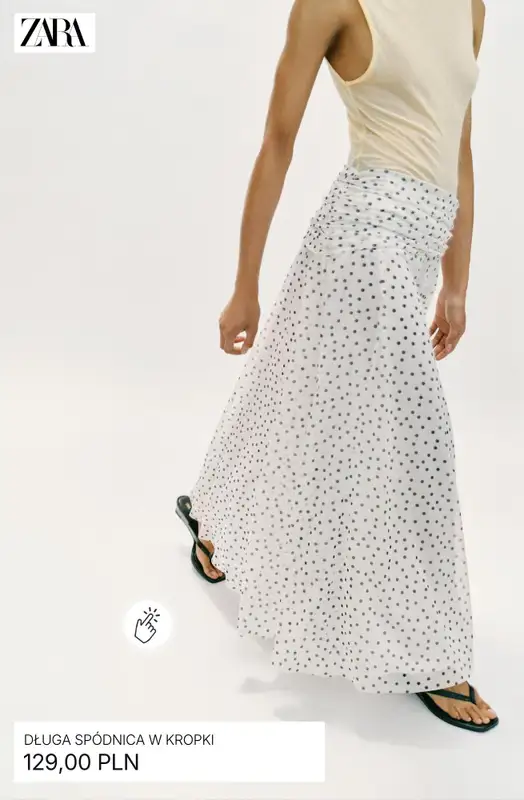Zara - gazetka promocyjna Spódnice dla niej od środy 25.03  - strona 4