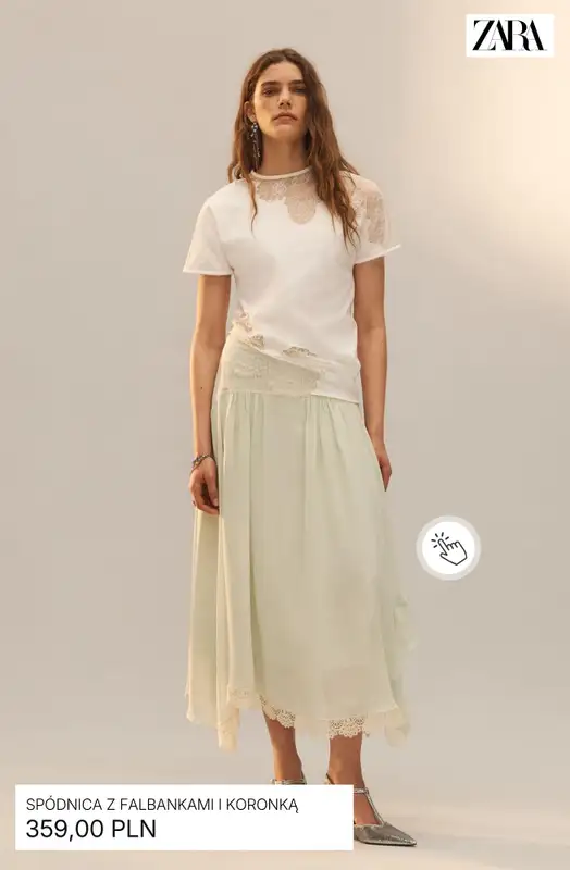 Zara - gazetka promocyjna Spódnice dla niej od środy 25.03  - strona 11