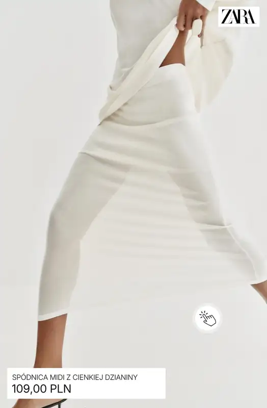 Zara - gazetka promocyjna Spódnice dla niej od środy 25.03  - strona 5