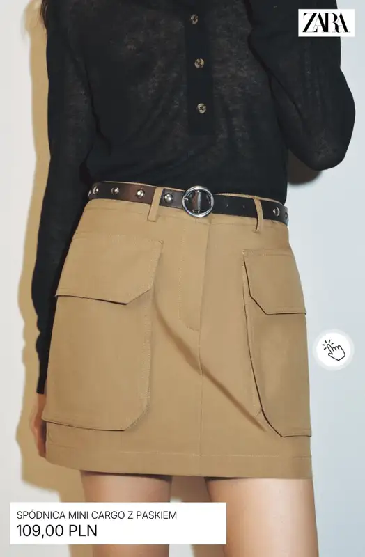 Zara - gazetka promocyjna Spódnice dla niej od środy 25.03  - strona 6