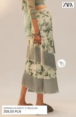 Zara - gazetka promocyjna Spódnice dla niej od środy 25.03  - strona 12