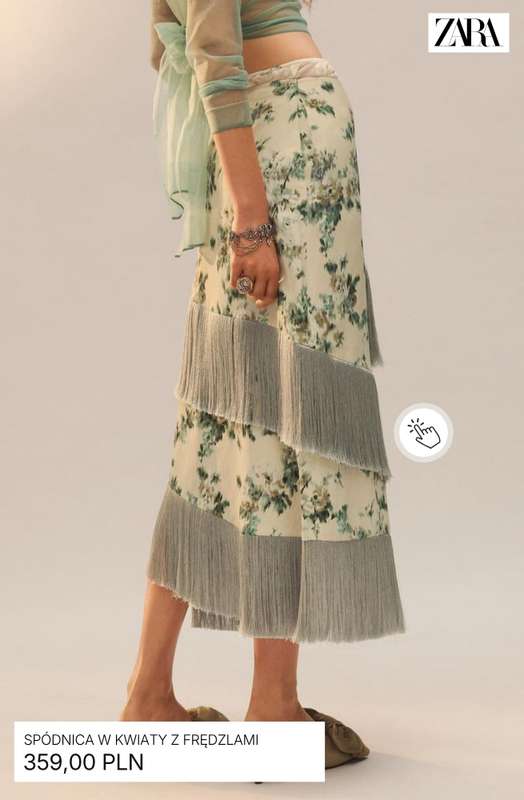 Zara - gazetka promocyjna Spódnice dla niej od środy 25.03  - strona 12