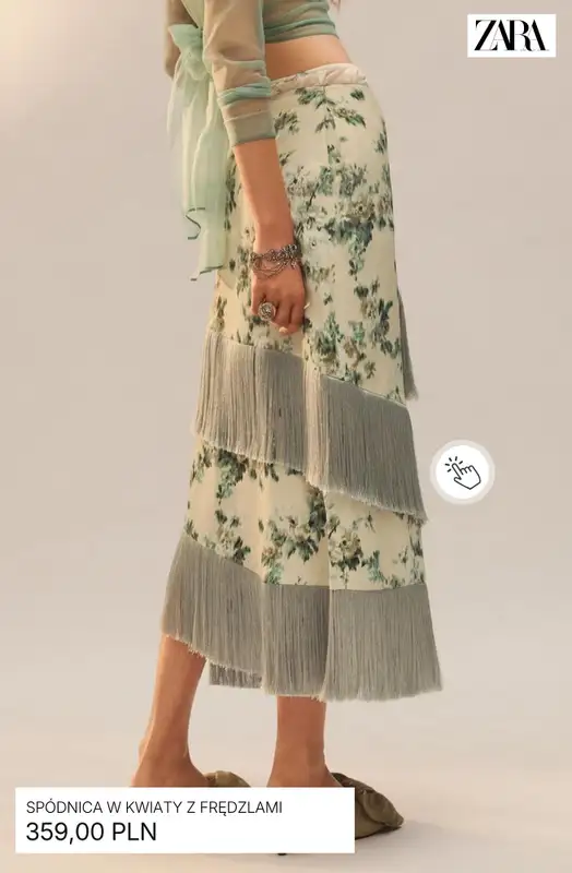 Zara - gazetka promocyjna Spódnice dla niej od środy 25.03  - strona 12