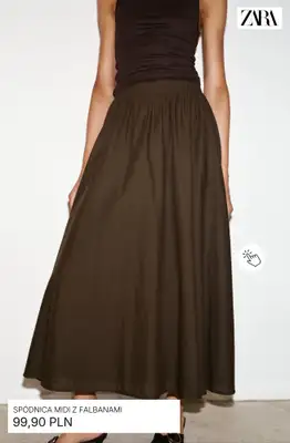 Zara - gazetka promocyjna Spódnice dla niej od środy 25.03  - strona 7
