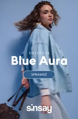 Sinsay - gazetka promocyjna Kolekcja Blue Aura od środy 25.03 