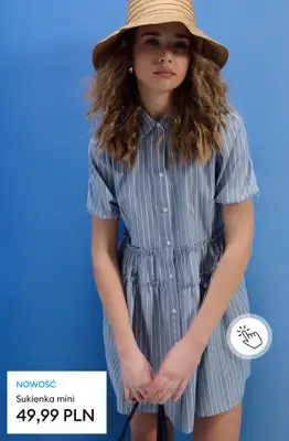 Sinsay - gazetka promocyjna Kolekcja Blue Aura od środy 25.03  - strona 14