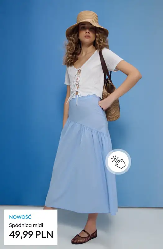 Sinsay - gazetka promocyjna Kolekcja Blue Aura od środy 25.03  - strona 17