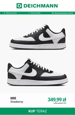 Deichmann - gazetka promocyjna Sneakersy Court damskie od środy 25.03  - strona 5