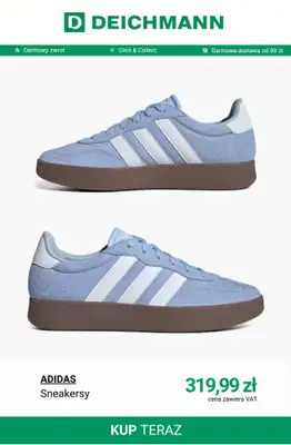 Deichmann - gazetka promocyjna Sneakersy Court damskie od środy 25.03  - strona 4