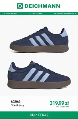 Deichmann - gazetka promocyjna Sneakersy Court damskie od środy 25.03  - strona 10