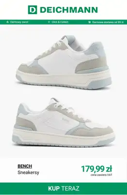 Deichmann - gazetka promocyjna Sneakersy Court damskie od środy 25.03  - strona 2