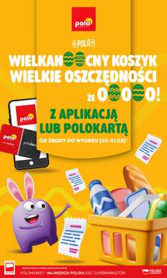 POLOmarket - gazetka promocyjna Katalog Wielkanocny koszyk, wielkie oszczędności od środy 25.03 do wtorku 31.03