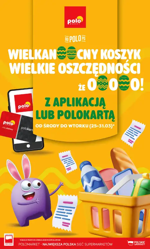 POLOmarket - gazetka promocyjna Katalog Wielkanocny koszyk, wielkie oszczędności  