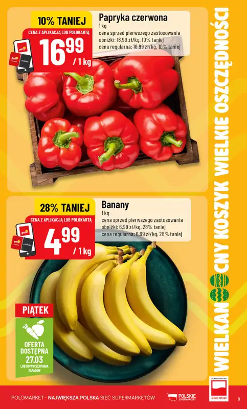 POLOmarket - gazetka promocyjna Katalog Wielkanocny koszyk, wielkie oszczędności od środy 25.03 do wtorku 31.03 - strona 9