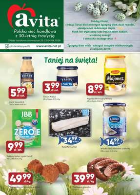 Avita - gazetka promocyjna Gazetka od środy 25.03 do soboty 04.04