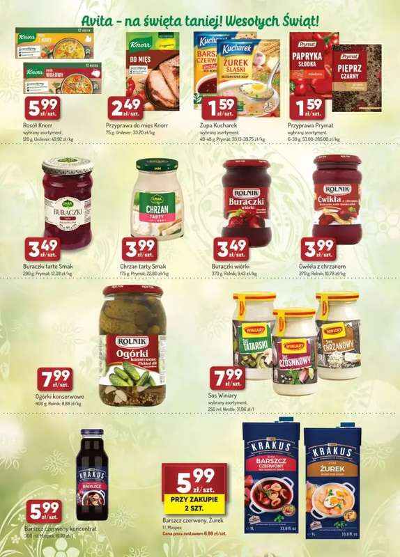 Avita - gazetka promocyjna Gazetka od środy 25.03 do soboty 04.04 - strona 6