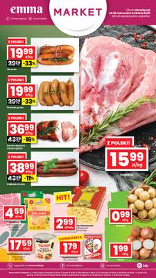 emma MARKET - gazetka promocyjna Plakaty promocyjne od czwartku 26.03 do środy 01.04
