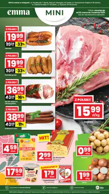 emma MARKET - gazetka promocyjna Plakaty promocyjne Emma Mini od czwartku 26.03 do środy 01.04