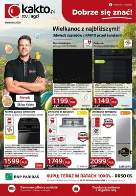 kakto.pl - gazetka promocyjna Gazetka od piątku 27.03 do czwartku 30.04