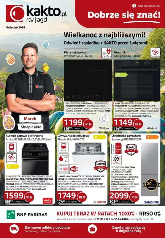kakto.pl - gazetka promocyjna Gazetka od piątku 27.03 do czwartku 30.04