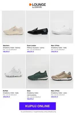 Lounge by Zalando - gazetka promocyjna Do -77% Klasyczne sneakersy od środy 25.03 do piątku 27.03 - strona 4
