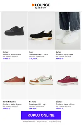 Lounge by Zalando - gazetka promocyjna Do -77% Klasyczne sneakersy od środy 25.03 do piątku 27.03 - strona 7