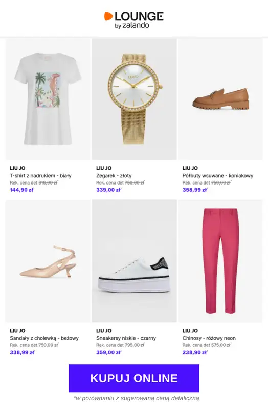 Lounge by Zalando - gazetka promocyjna Do -79% LIU JO od środy 25.03 do soboty 28.03 - strona 9